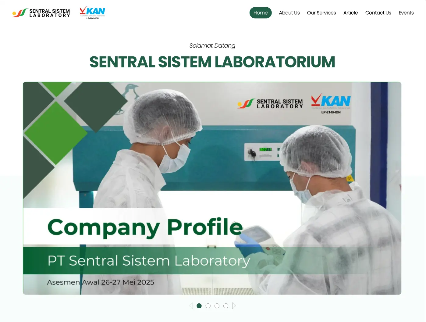 Corporate Website & Service Platform